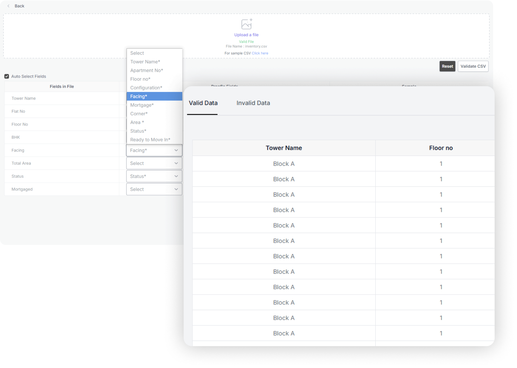 Visibility Dashboard