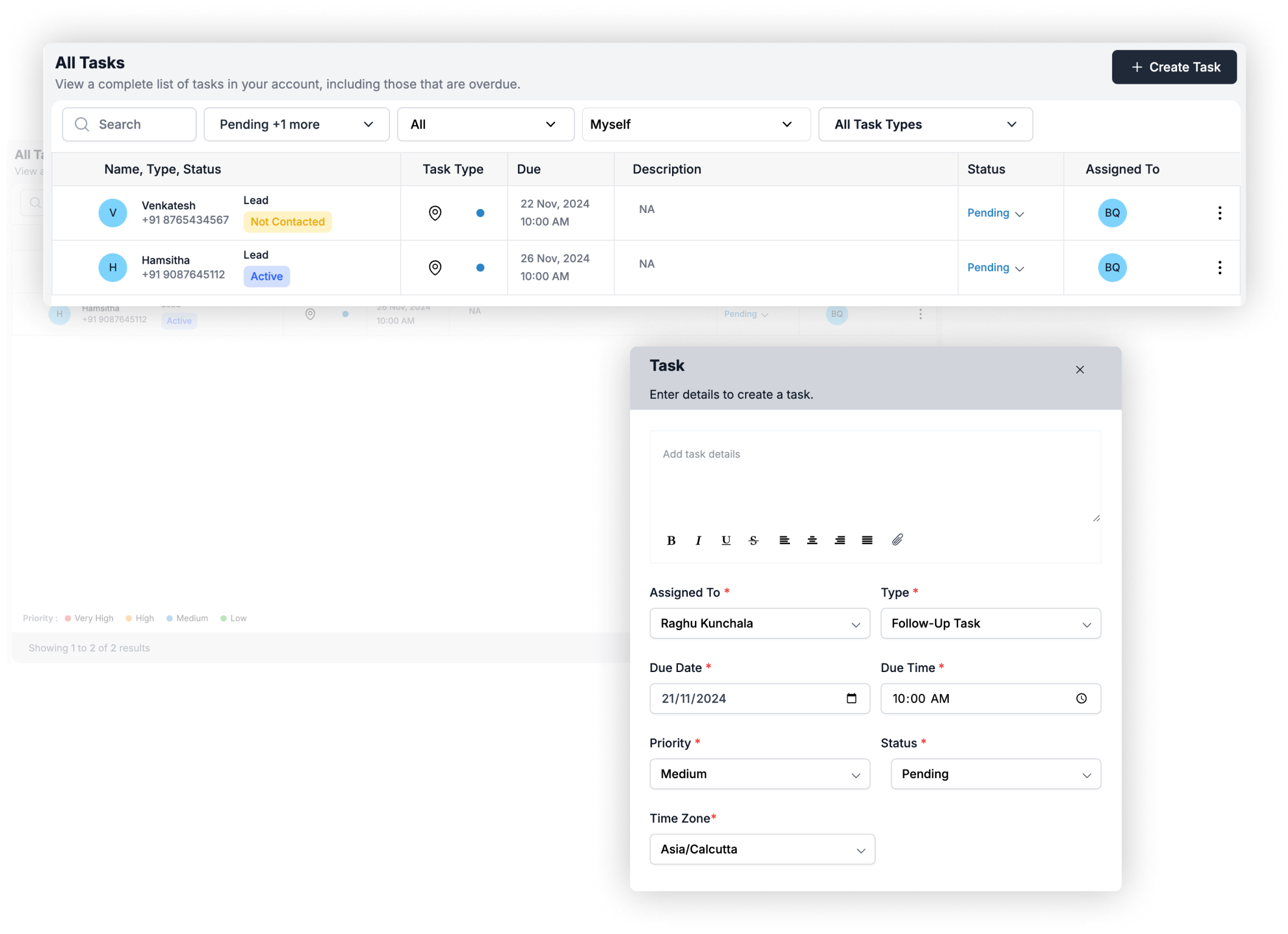 Collaboration Dashboard