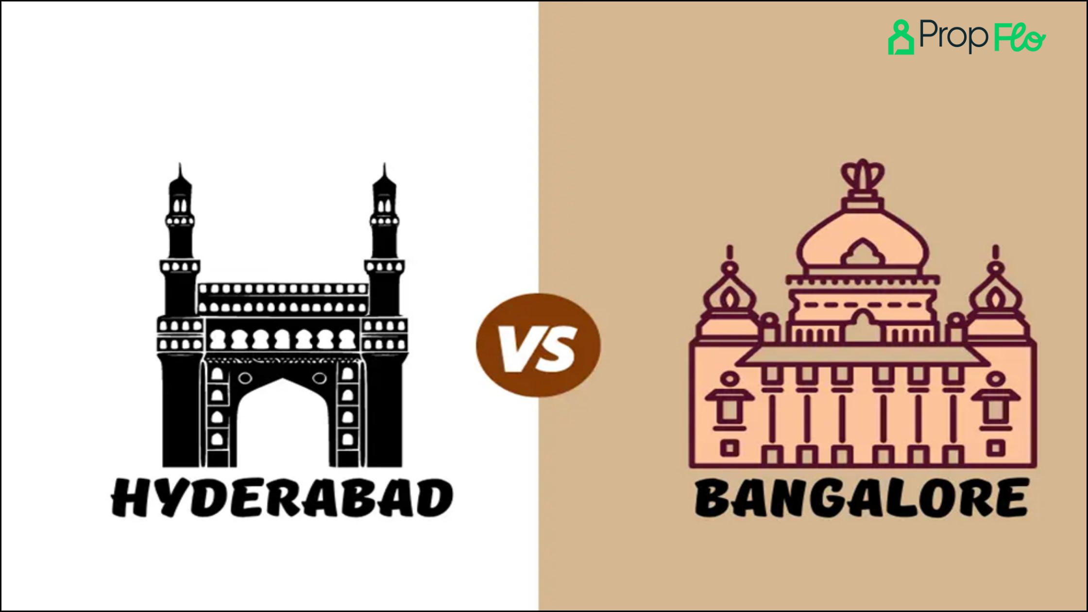 Real Estate Comparison Hyderabad vs Bangalore  - Where Should You Invest