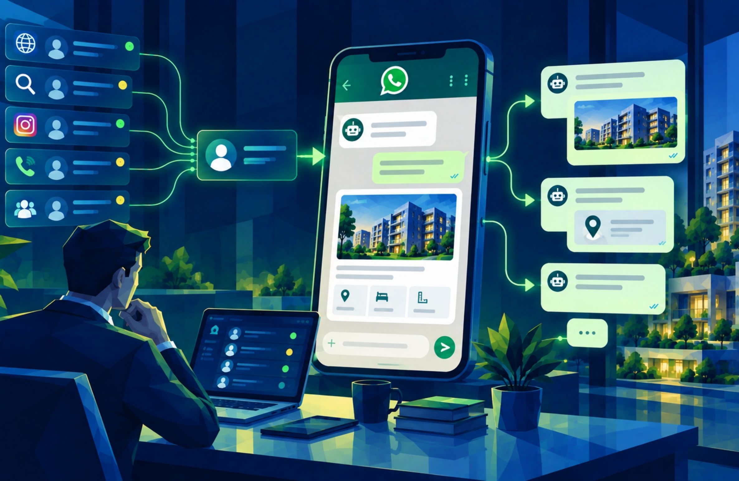 Automating Lead Follow-Ups in Real Estate Using WhatsApp