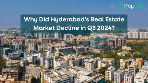 Why Did Hyderabad’s Real Estate Market Decline in Q3 2024? Insights & Analysis