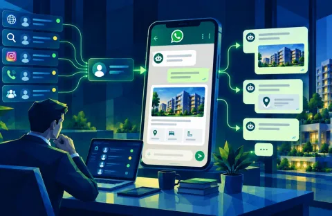 Automating Lead Follow-Ups in Real Estate Using WhatsApp
